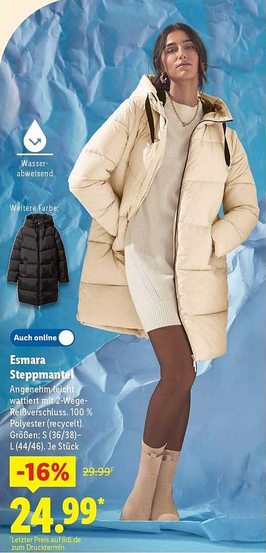 Esmara Steppmantel
