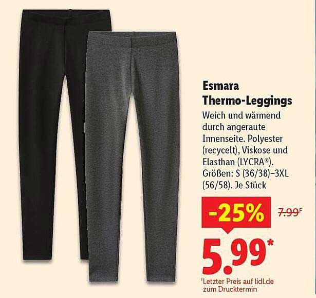 Esmara Thermo-Leggings