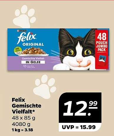 Felix Gemischte Vielfalt* 48 x 85 g