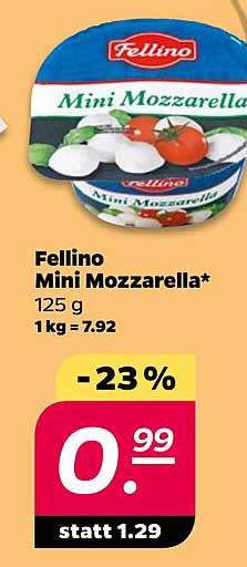 Fellino Mini Mozzarella 125 g