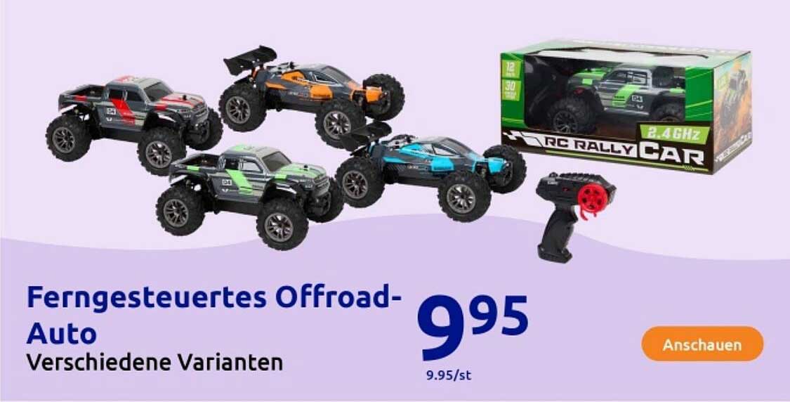 Fernbedienbares Offroad-Auto - Verschiedene Varianten