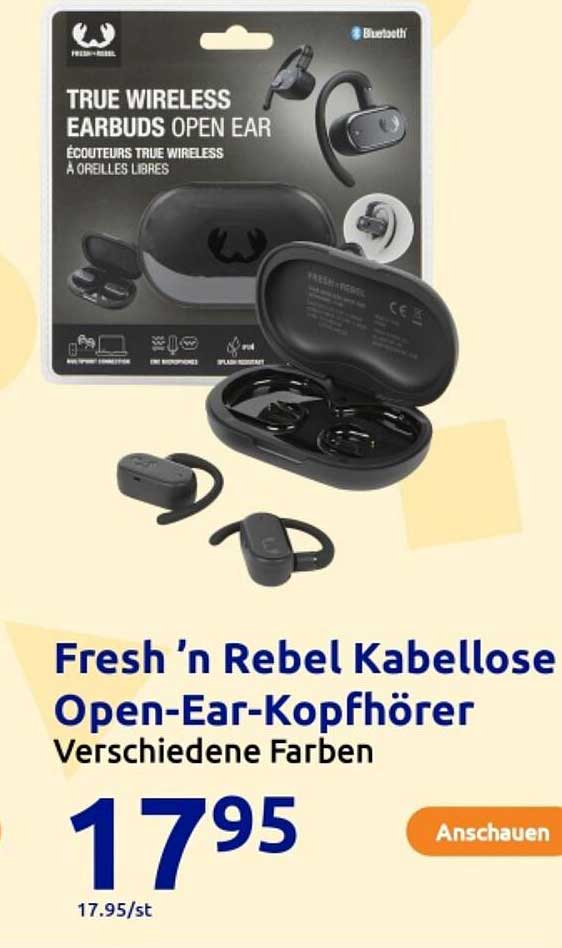 Fresh 'n Rebel Kabellose Open-Ear-Kopfhörer
