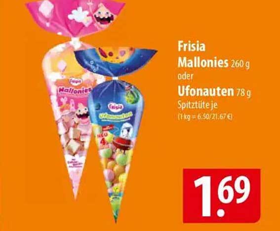 Frisia Mallonies 260 g oder Ufonauten 78 g