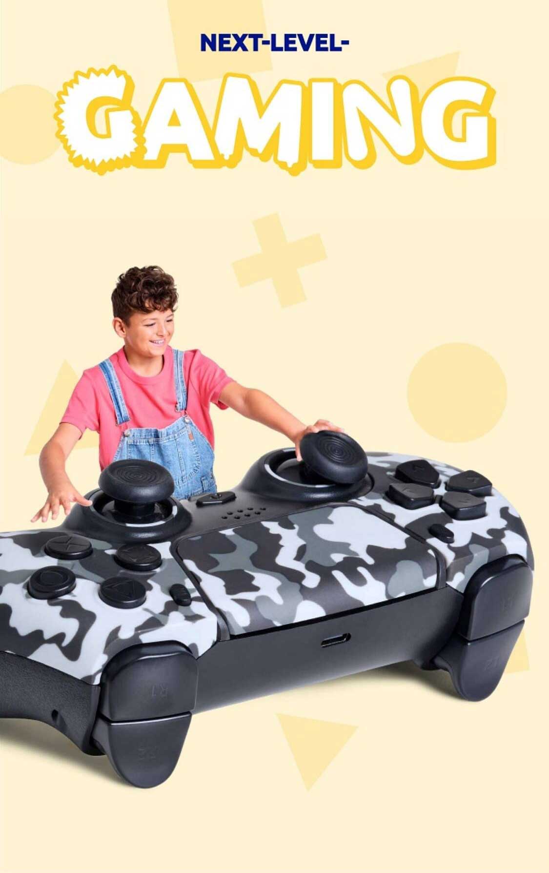 Gaming Controller in Camouflage-Design