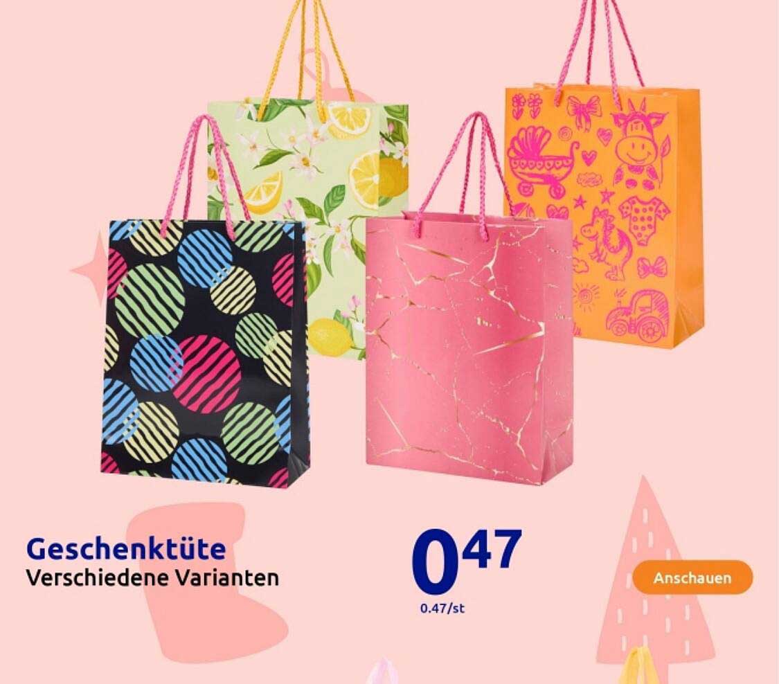 Geschenktüte - Verschiedene Varianten