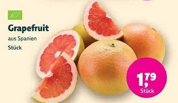 Grapefruit aus Spanien – Stück für nur 1,79 €