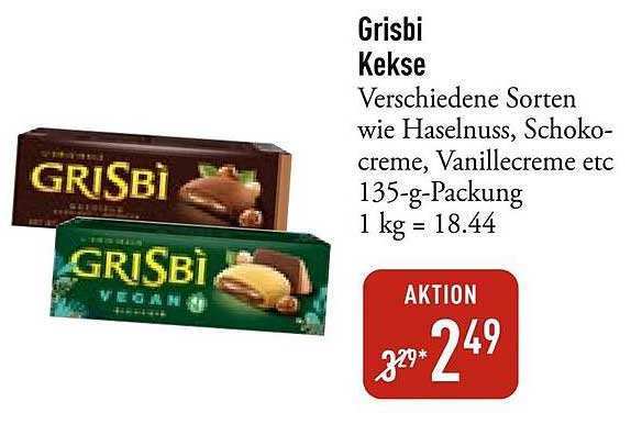 Grisbi Kekse - Aktionsangebot!
