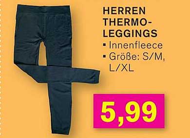 Herren Thermoleggings
