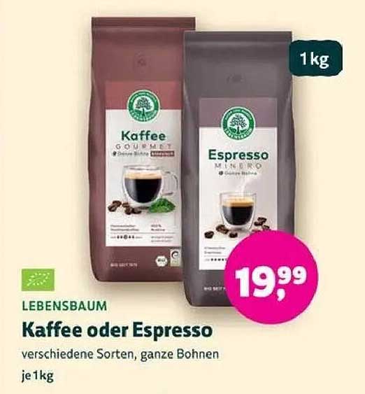 Kaffee oder Espresso