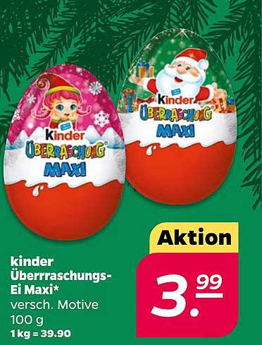kinder Überraschungs-Ei Maxi - verschiedene Motive, 100 g