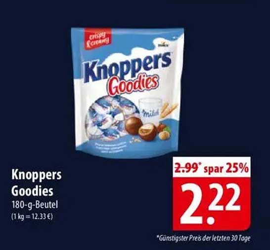 Knoppers Goodies 180-g-Beutel
