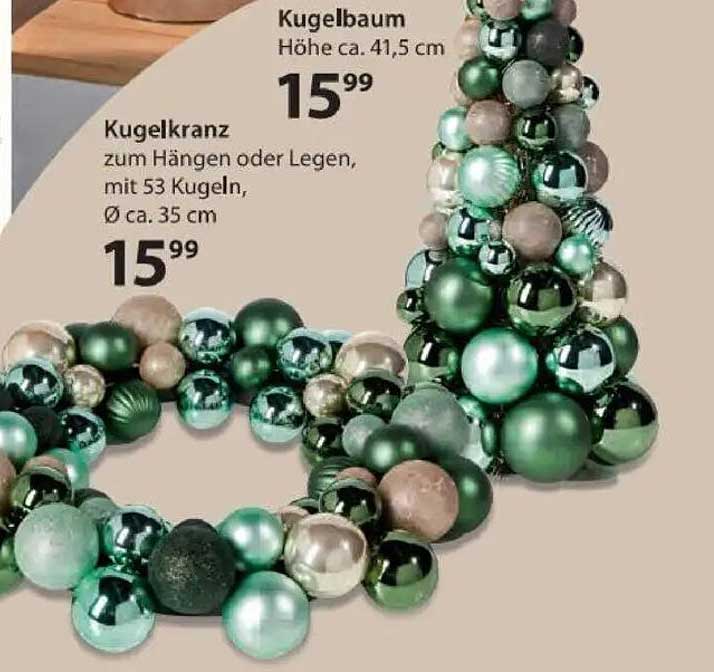 Kugelbaum und Kugelkranz