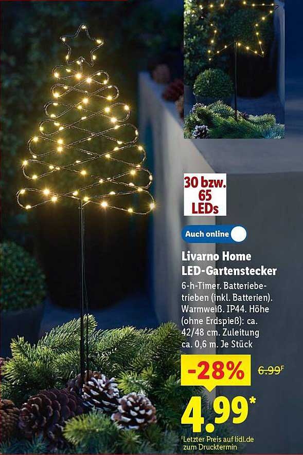 Livarno Home LED-Gartenstecker