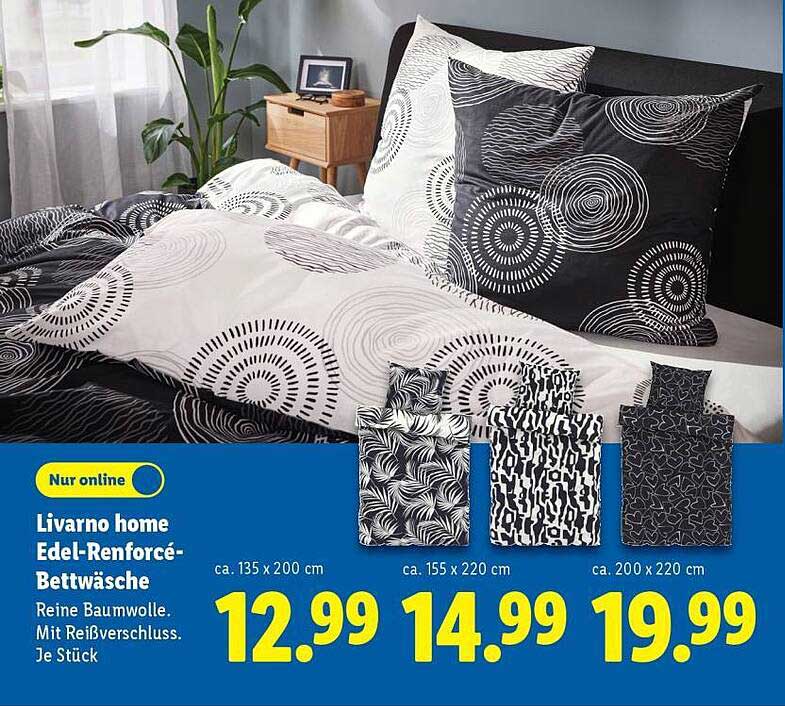 Livorno home Edel-Renforcé-Bettwäsche