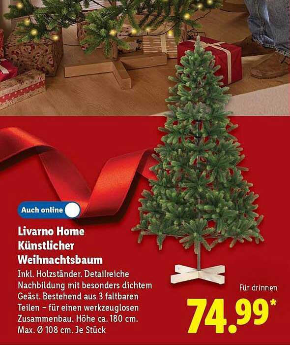 Livorno Home Künstlicher Weihnachtsbaum