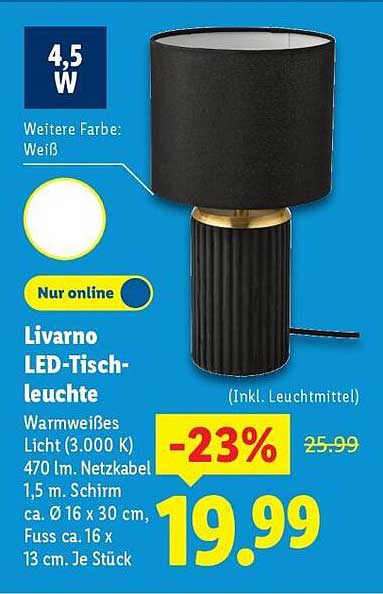 Livorno LED-Tischleuchte