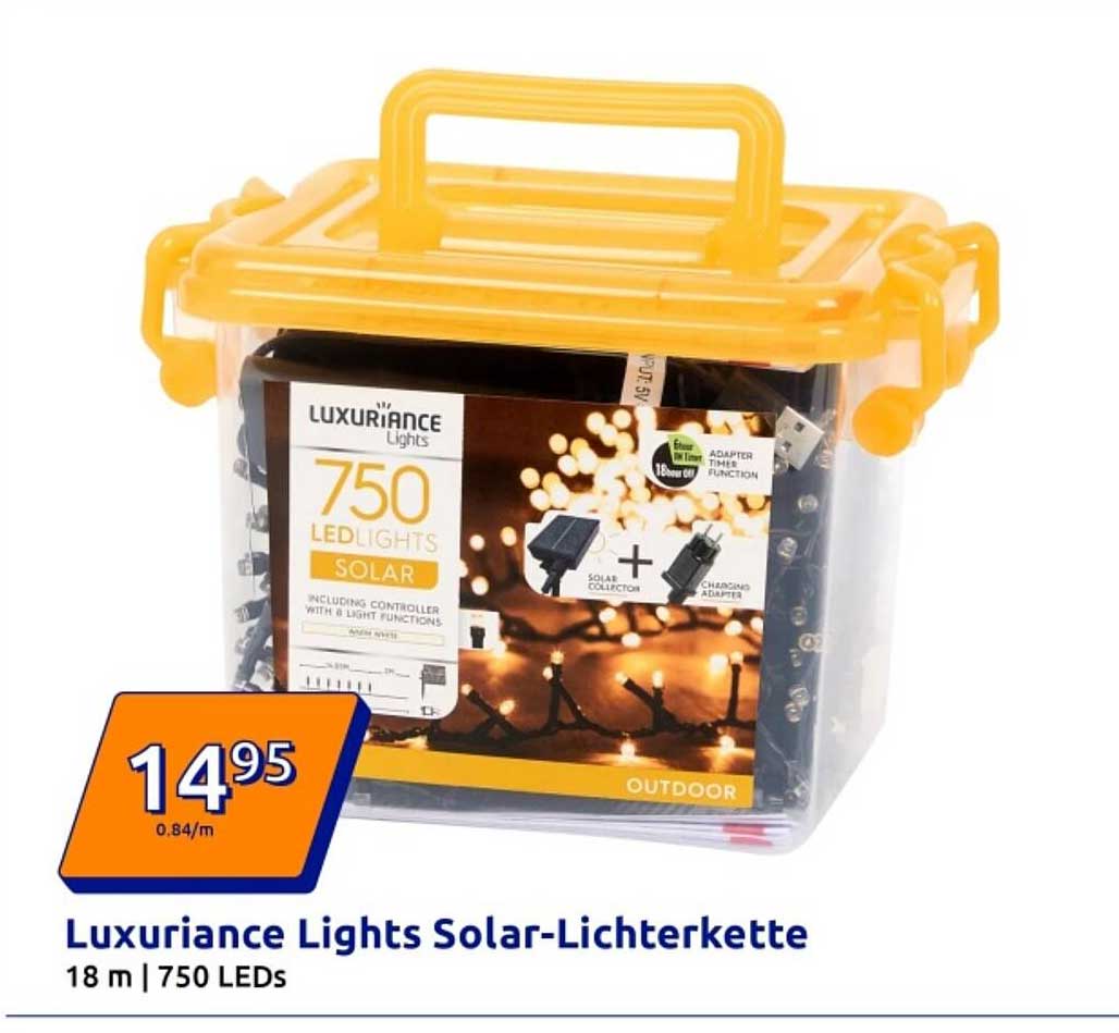 Luxuriance Lights Solar-Lichterkette