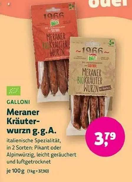 Meraner Kräuterwurzn g.g.A. von Galloni