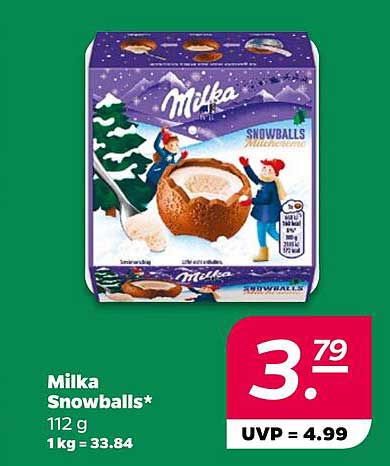 Milka Snowballs 112 g