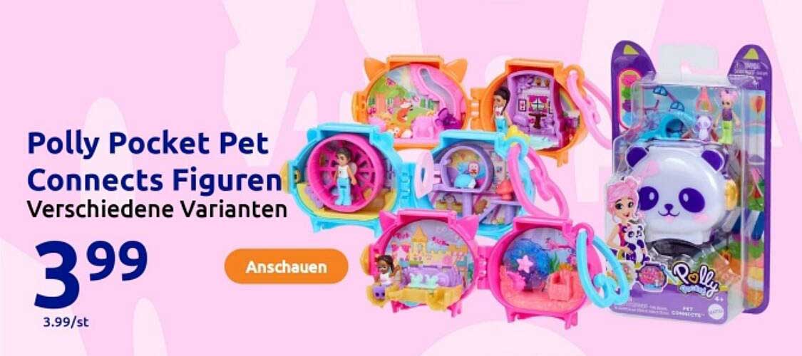 Polly Pocket Pet Connects Figuren - Verschiedene Varianten
