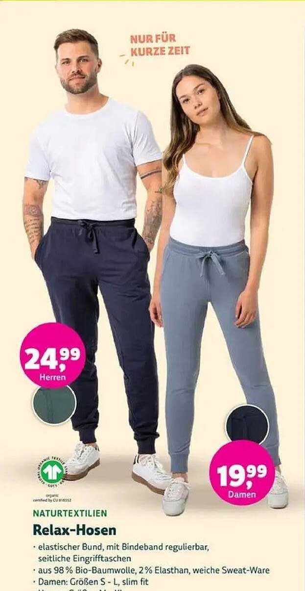 Relax-Hosen für Herren und Damen