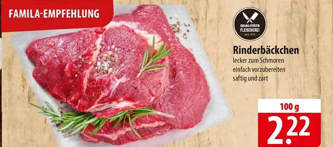 Rinderbäckchen - lecker zum Schmoren, einfach vorzubereiten, saftig und zart