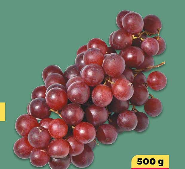 Saftige rote Trauben 500 g