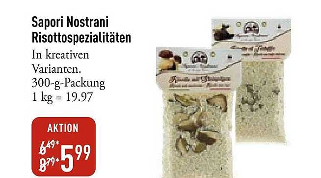 Sapori Nostrani Risottospezialitäten - 300-g-Packung