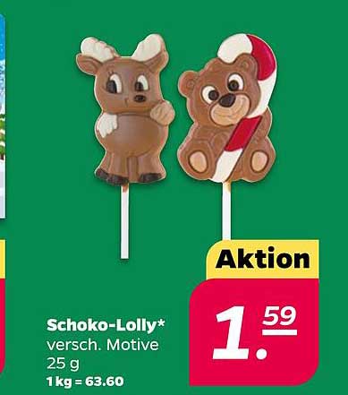 Schoko-Lolly - verschiedene Motive 25 g