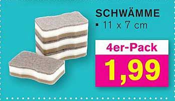 SCHWÄMME - 4er-Pack