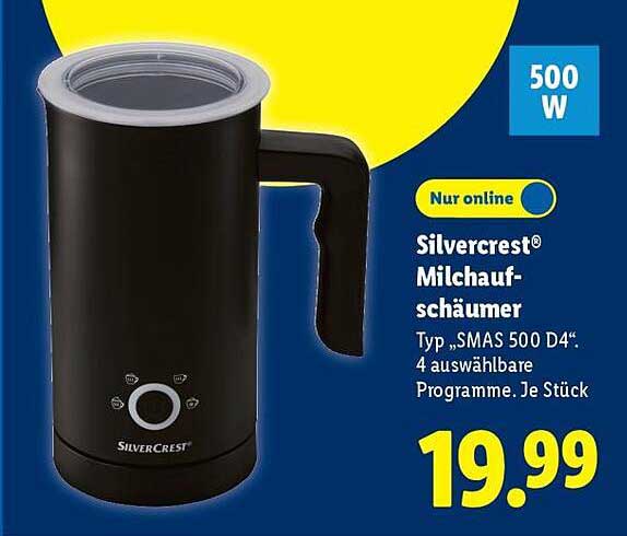 SilverCrest® Milchaufschäumer Typ SMAS 500 D4