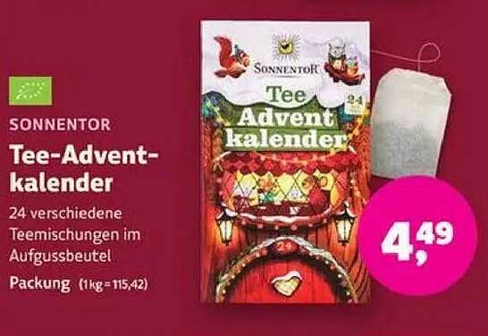 Sonnentor Tee-Adventskalender