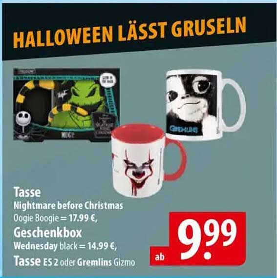 Tasse - Nightmare before Christmas Oogie Boogie