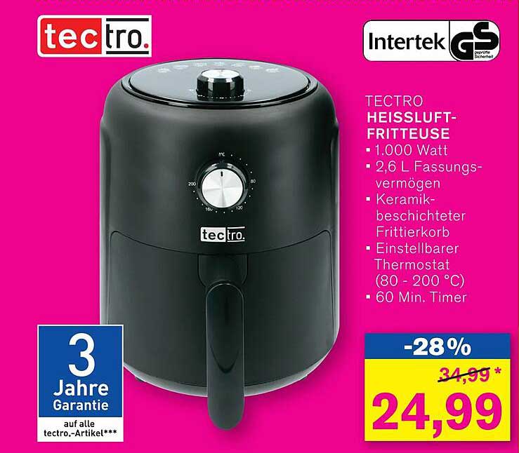 TECTRO HEISSLUFT-FRITTEUSE