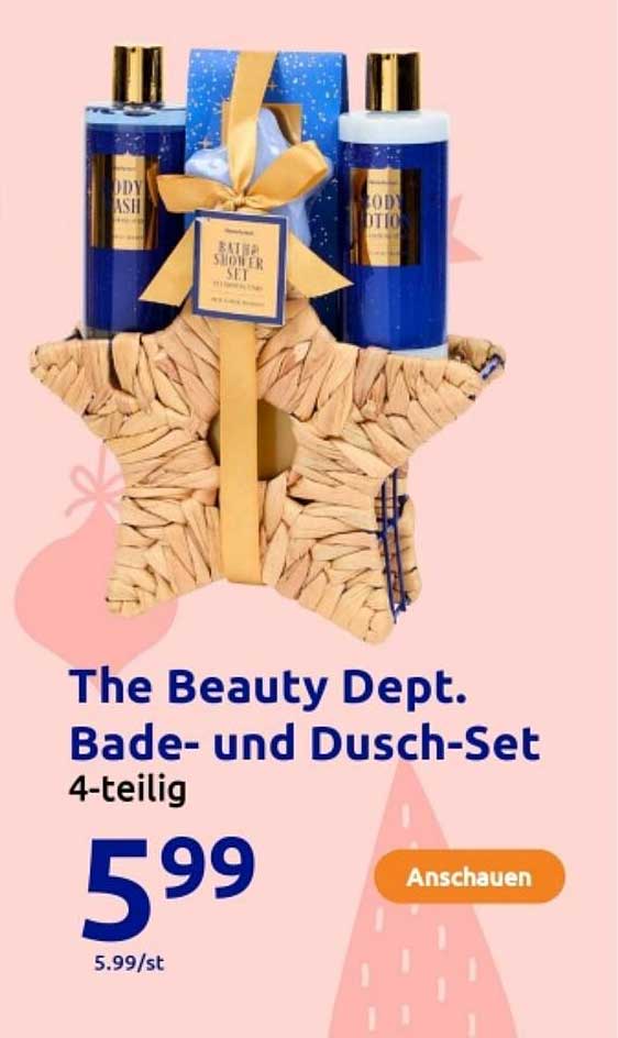 The Beauty Dept. Bade- und Dusch-Set 4-teilig