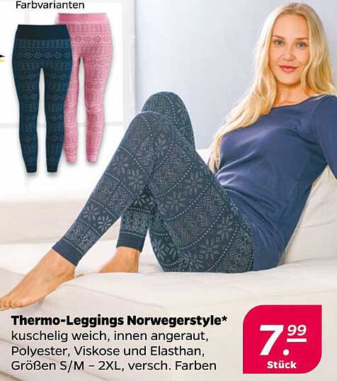 Thermo-Leggings Norwegeestyle*