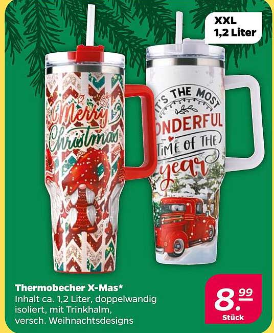 Thermobecher X-Mas*