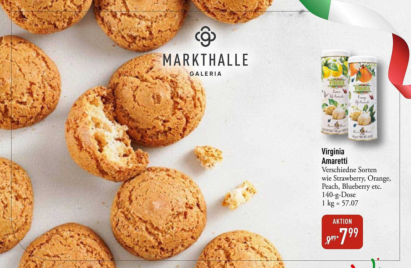 Virginia Amaretti - Verschiedene Sorten