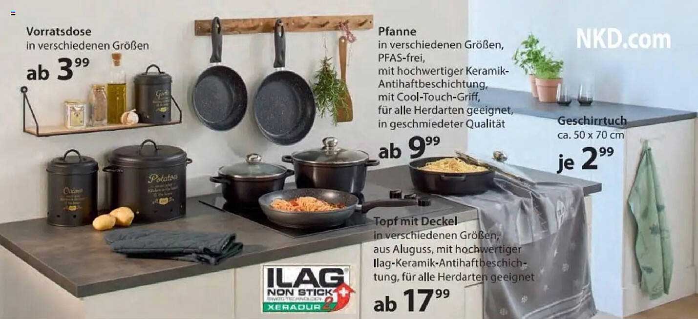 Vorratsdose in verschiedenen Größen