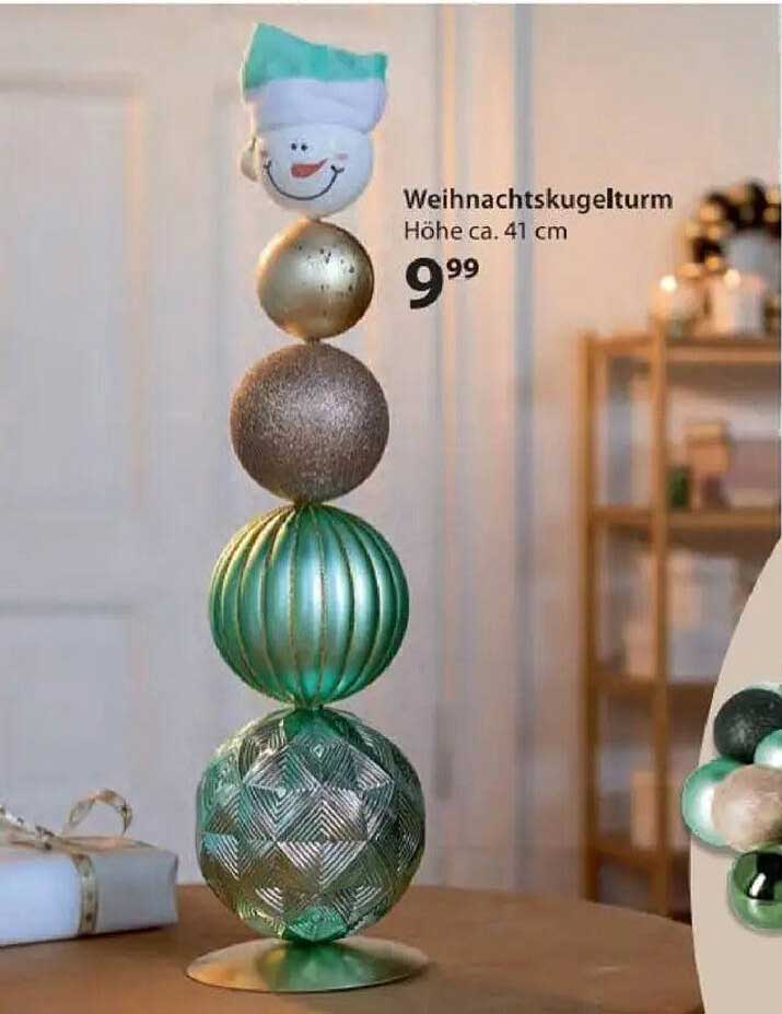 Weihnachtskugelturm
