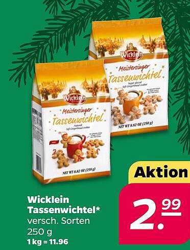 Wicklein Tassenwichtel 250 g - verschiedene Sorten