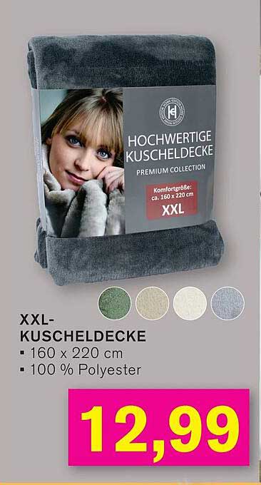 XXL-Kuschel Decke - Premium Collection