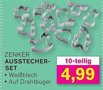 ZENKER AUSSTECHER-SET