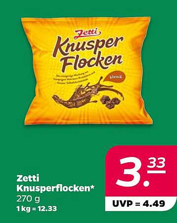 Zetti Knusperflocken 270 g