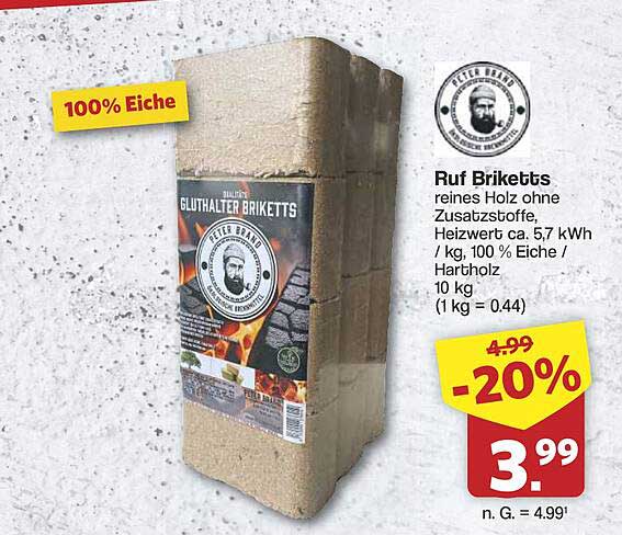 Angebote Briketts 10 Kg