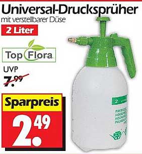 Universal-Drucksprüher mit verstellbarer Düse