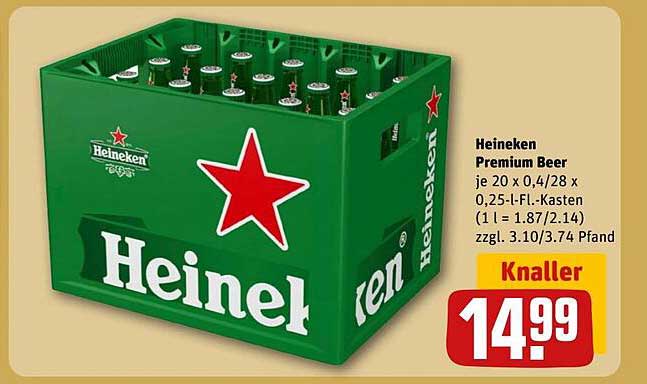 Erstaunlich Heineken Angebot Rewe Bilder