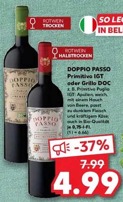 Faszinierend Doppio Passo Primitivo Lidl Bild