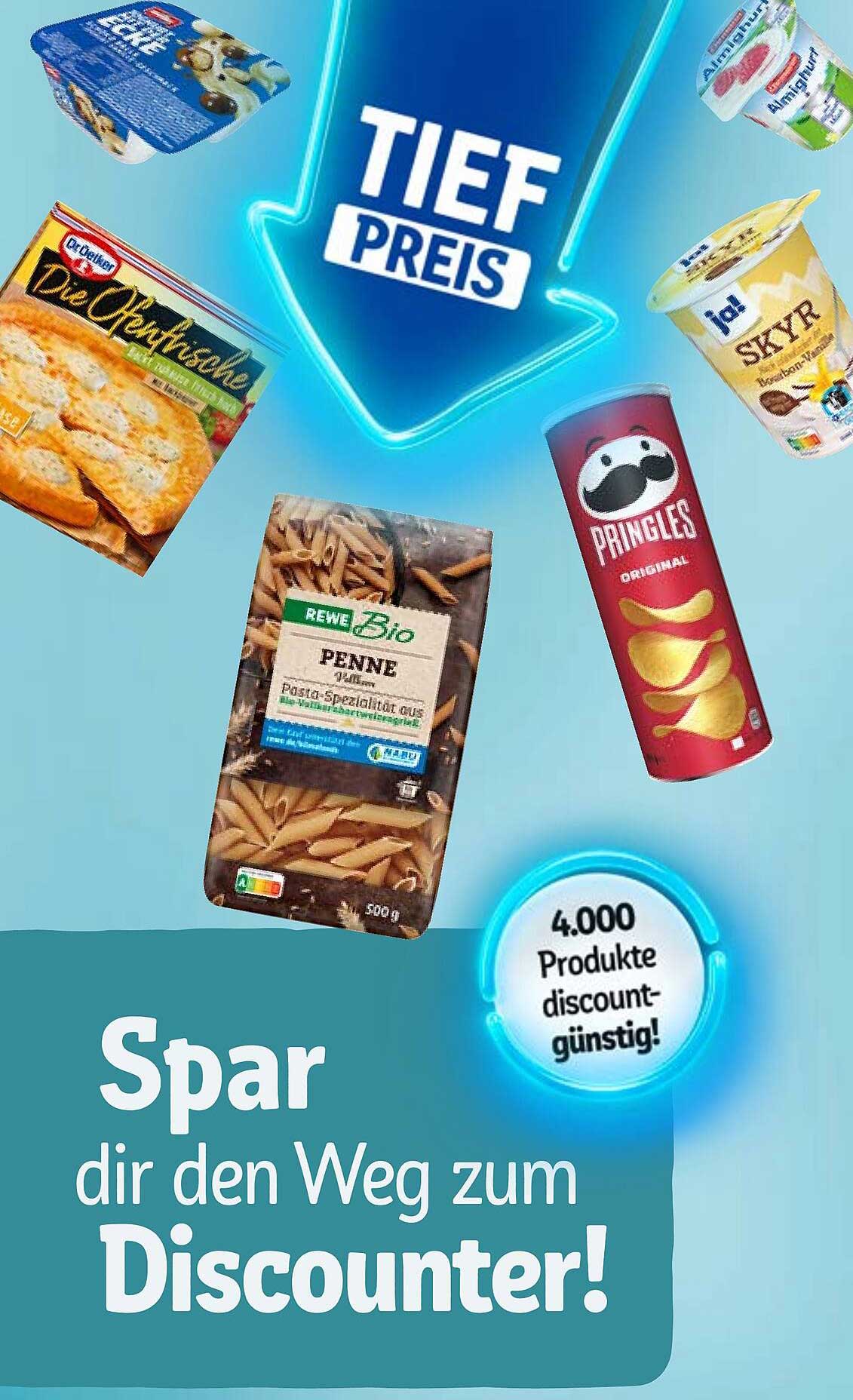 REWE Bio Penne 500g