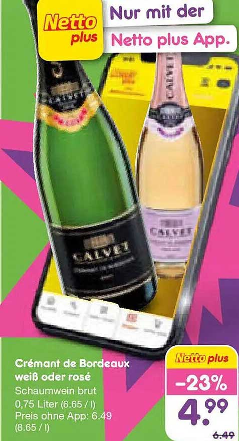 Crémant de Bordeaux weiß oder rosé
